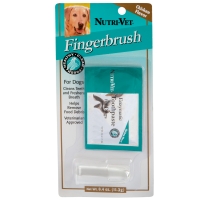 Nutri-Vet finger toothbrush for dogs